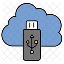 Cloud-USB  Symbol