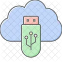 Cloud-USB  Symbol