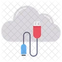 Cloud Usb Usb Storage Icon