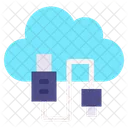 Cloud Usb Usb Storage Icon