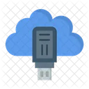 Usb Cloud Storage Storage Icon