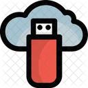 Cloud-USB-Flash-Laufwerk  Symbol