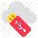 Cloud Usb Pendrive Thumb Drive Icon