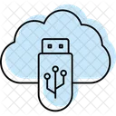 Cloud usb  Icon