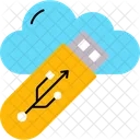 Cloud usb  Icon