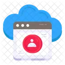 Cloud User Cloud Account Cloud Technology Icon