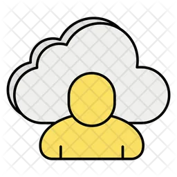 Cloud User  Icon