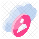 Cloud User Service Icon