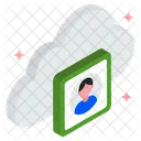 Authentication Cloud User Business Icon