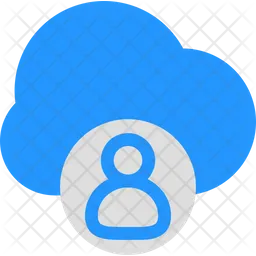 Cloud user  Icon