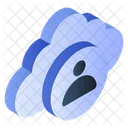 Cloud user  Icon