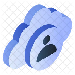 Cloud user  Icon