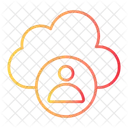 Cloud User  Icon