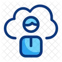 Cloud User  Icon