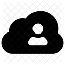 Cloud User  Icon