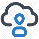 Cloud User  Icon