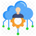 Cloud User  Icon