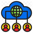 Cloud Users Network  Icon