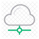 Cloud Teilen Netzwerk Icon