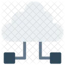 Cloud Computing Netzwerk Symbol