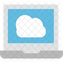 Wolke Verbindung Laptop Symbol