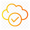 Cloud-Verbindung prüfen  Symbol