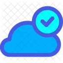 Cloud verbunden  Symbol