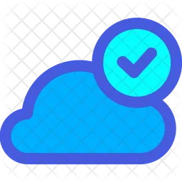 Cloud verbunden  Symbol