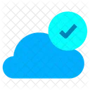 Cloud verbunden  Symbol