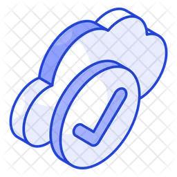 Cloud verification  Icon