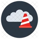 Cloud-Verkehr  Symbol