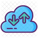 Cloud-Verkehr  Symbol