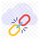 Cloud-Verknüpfung  Symbol