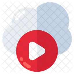 Cloud Video  Icon