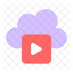 Cloud-Video  Symbol