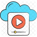 Cloud Video Cloud Media Video Icon