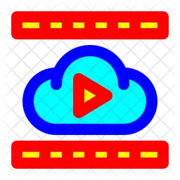 Cloud-Video  Symbol