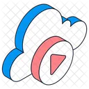 Cloud-Video  Symbol