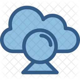 Cloud Video  Icon