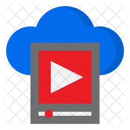 Cloud Video  Icon