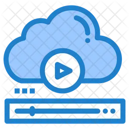 Cloud Video  Icon