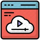 Cloud Web Media Icon