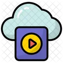 Cloud Video  Icon