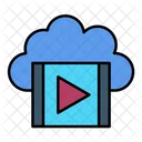 Cloud Media Video Cloud Icon