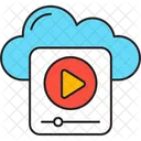 Cloud Video Cloud Media Video Icon