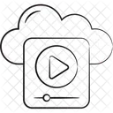 Cloud Video Cloud Media Video Icon