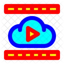 Cloud Video Cloud Video Icon