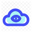 Cloud Technology Digital Icon