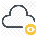 Cloud Network Searching Icon