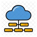 Cloud Virtual Machine  Icon